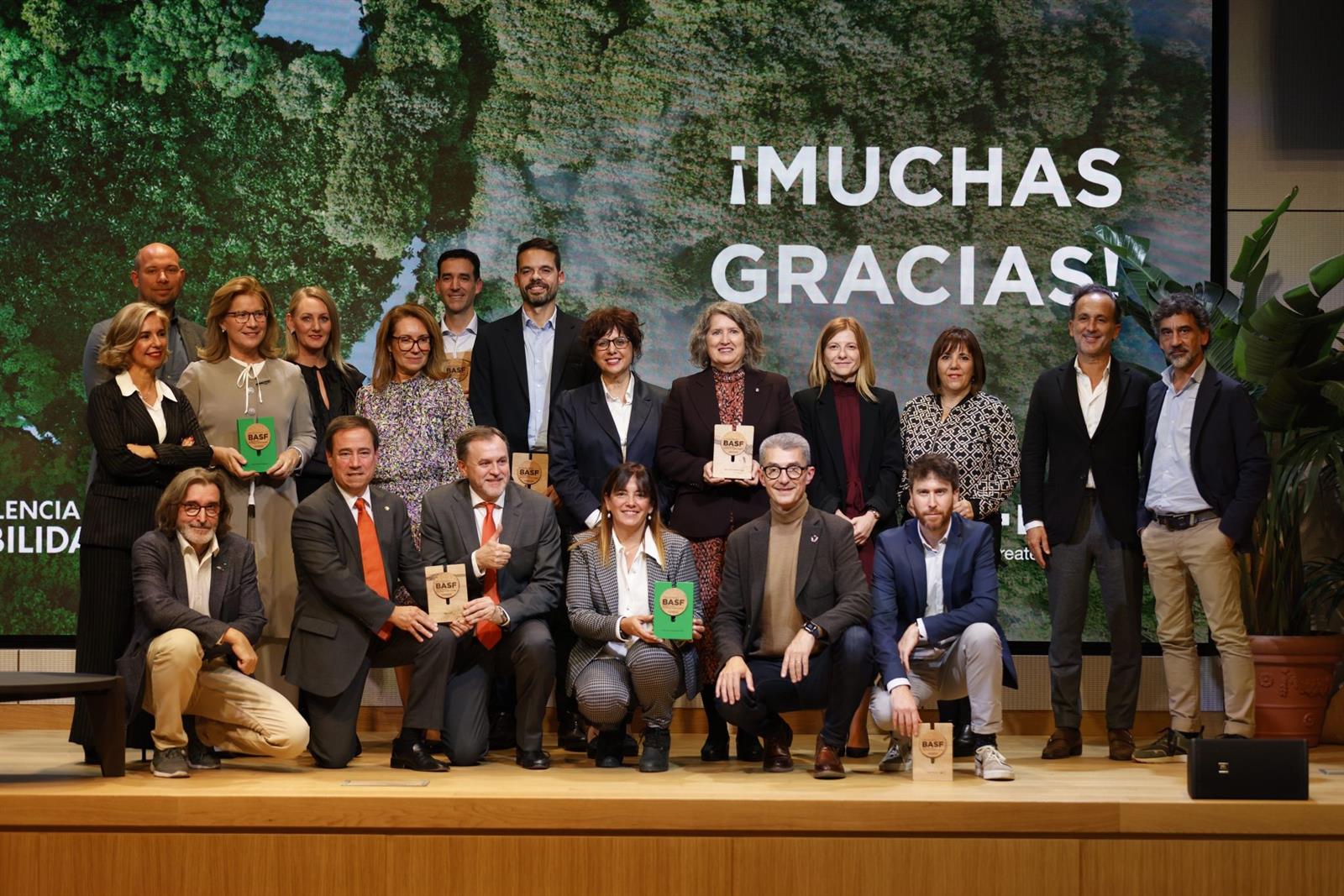Consorci Zona Franca, Antolín, Volvo, Cesvimap, Biziplastik, Retema y C-LM, Premios BASF en Economía Circular