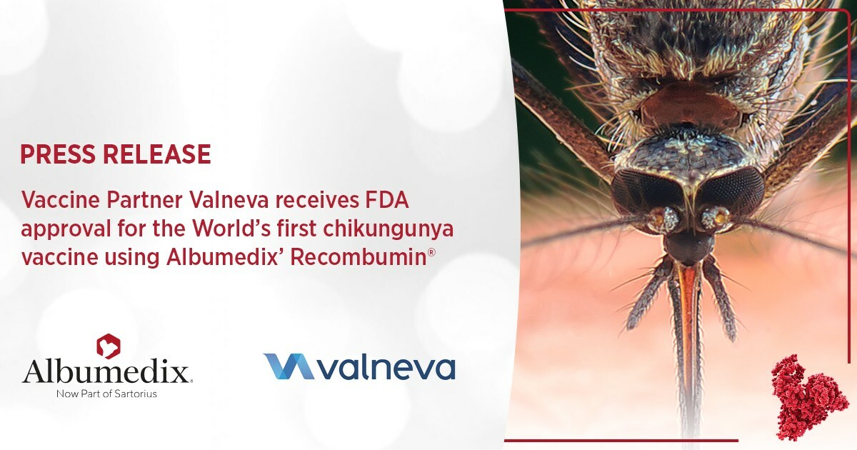 Valneva recibe la aprobación de la FDA para la primera vacuna mundial contra el chikungunya