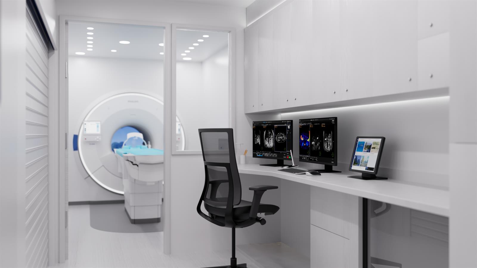 Philips presenta el primer sistema de RM móvil del mundo que funciona sin helio en la RSNA