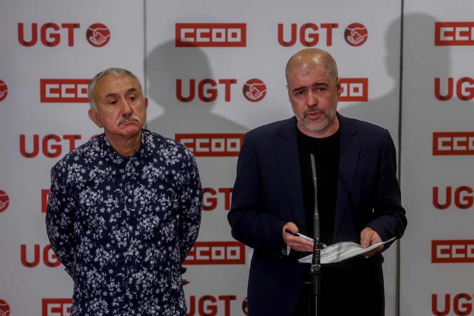 CCOO y UGT cierran la mesa de negociación para subir el SMI sin acuerdo, pero con una próxima cita