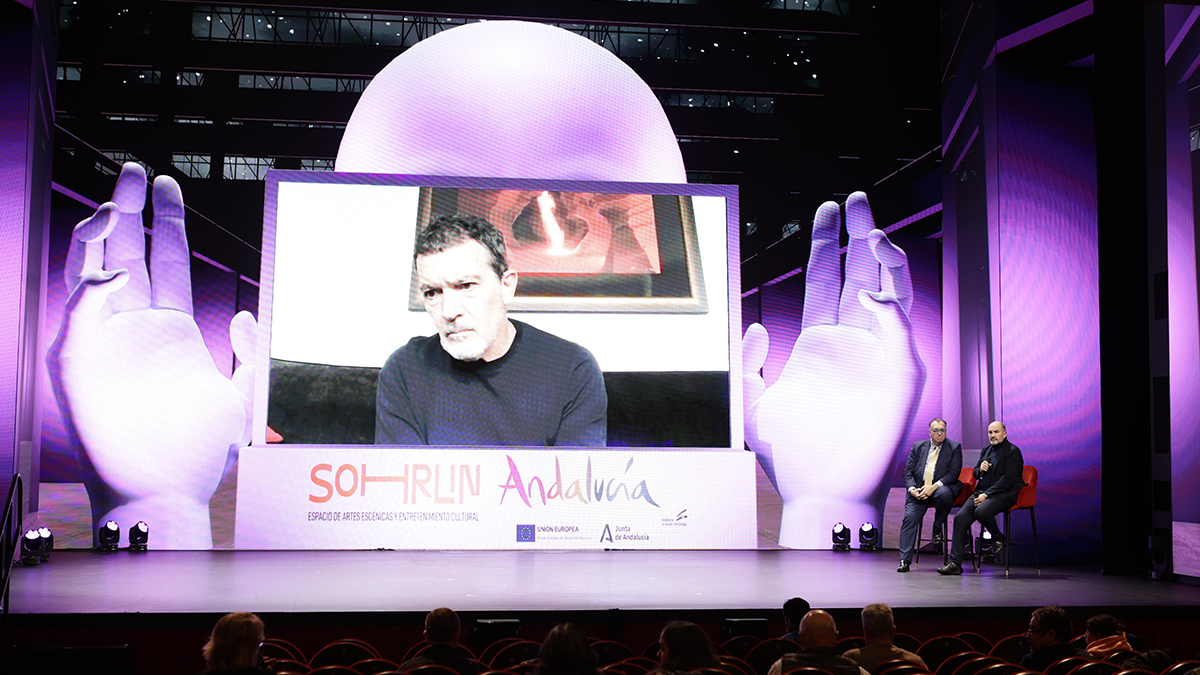 Antonio Banderas y Domingo Merlín presentan el proyecto Espacio Sohrlin Andalucía