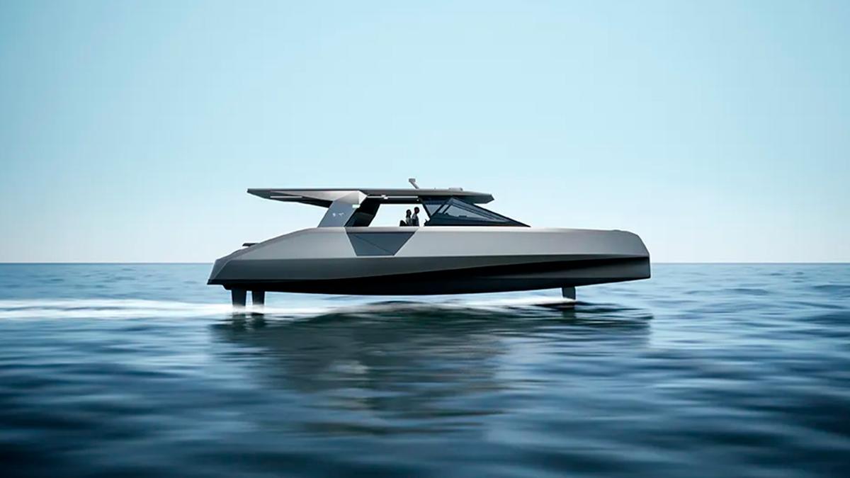 BMW sigue apostando por el mar y presenta el yate privado de hidroalas más grande jamás diseñado