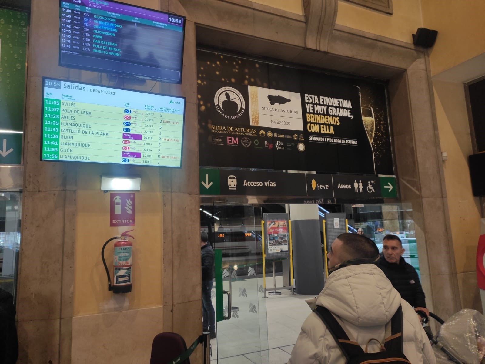 Renfe transportó a casi 15.000 viajeros en la primera semana de la alta velocidad entre Asturias y Madrid