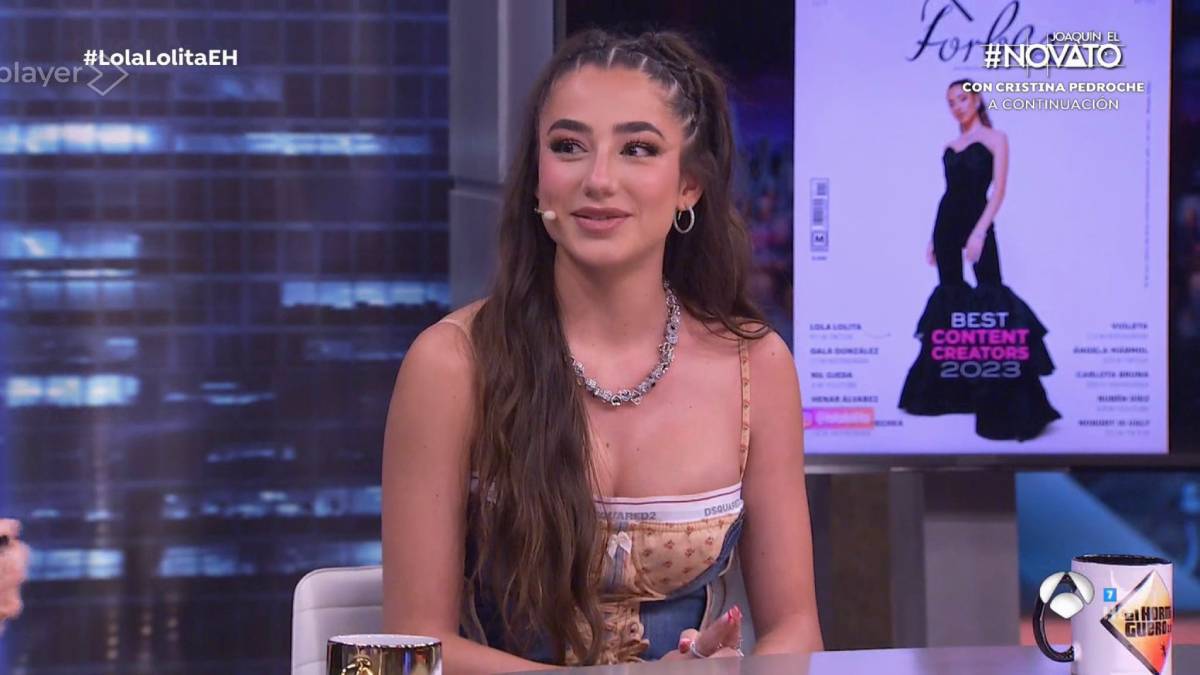 Lola Lolita habla sobre lo que significa ser la Forbes Best Content Creator 2023 en El Hormiguero