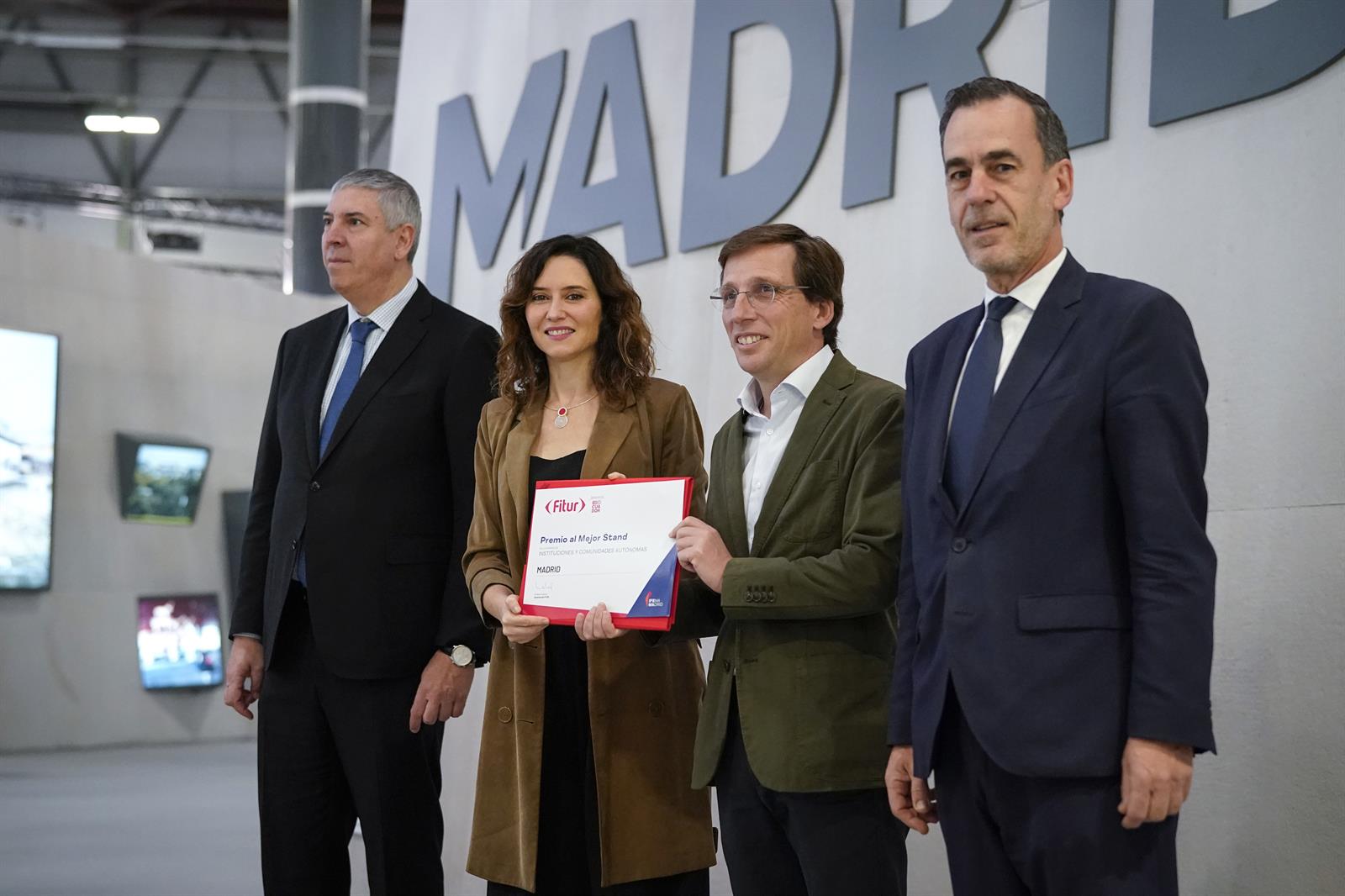 La Comunidad de Madrid se alza con el Premio al Mejor Stand en Fitur