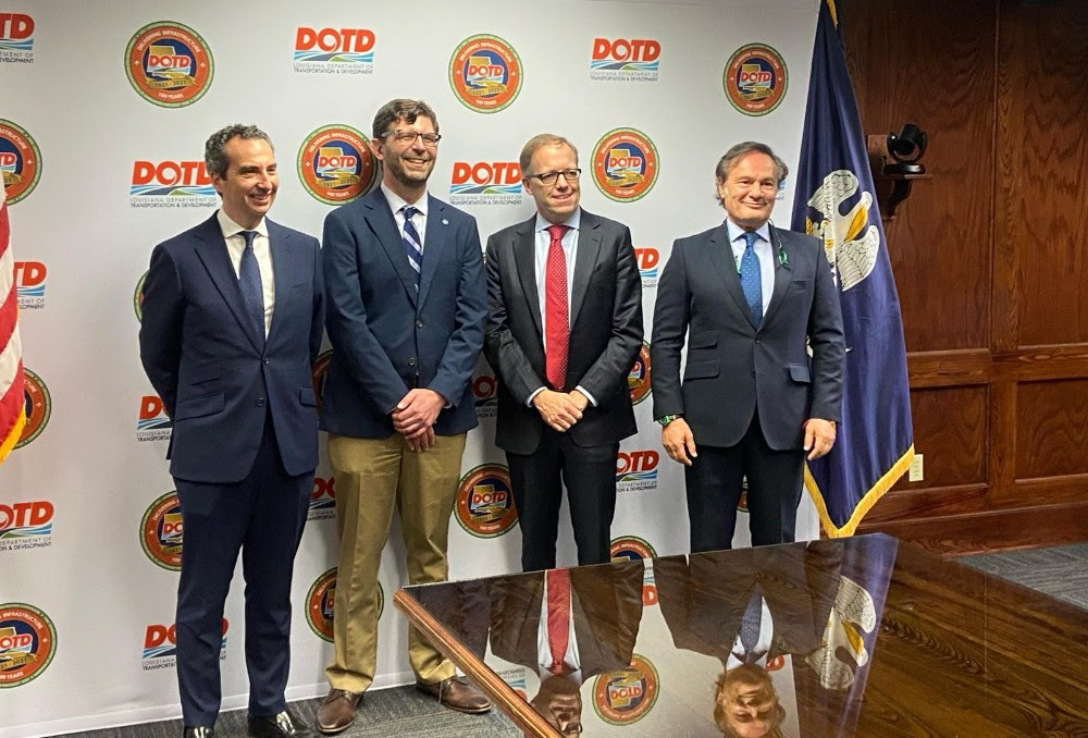 Acciona, Sacyr y Plenary firman el cierre comercial del puente de Calcasieu en EE.UU. por 1.900 millones