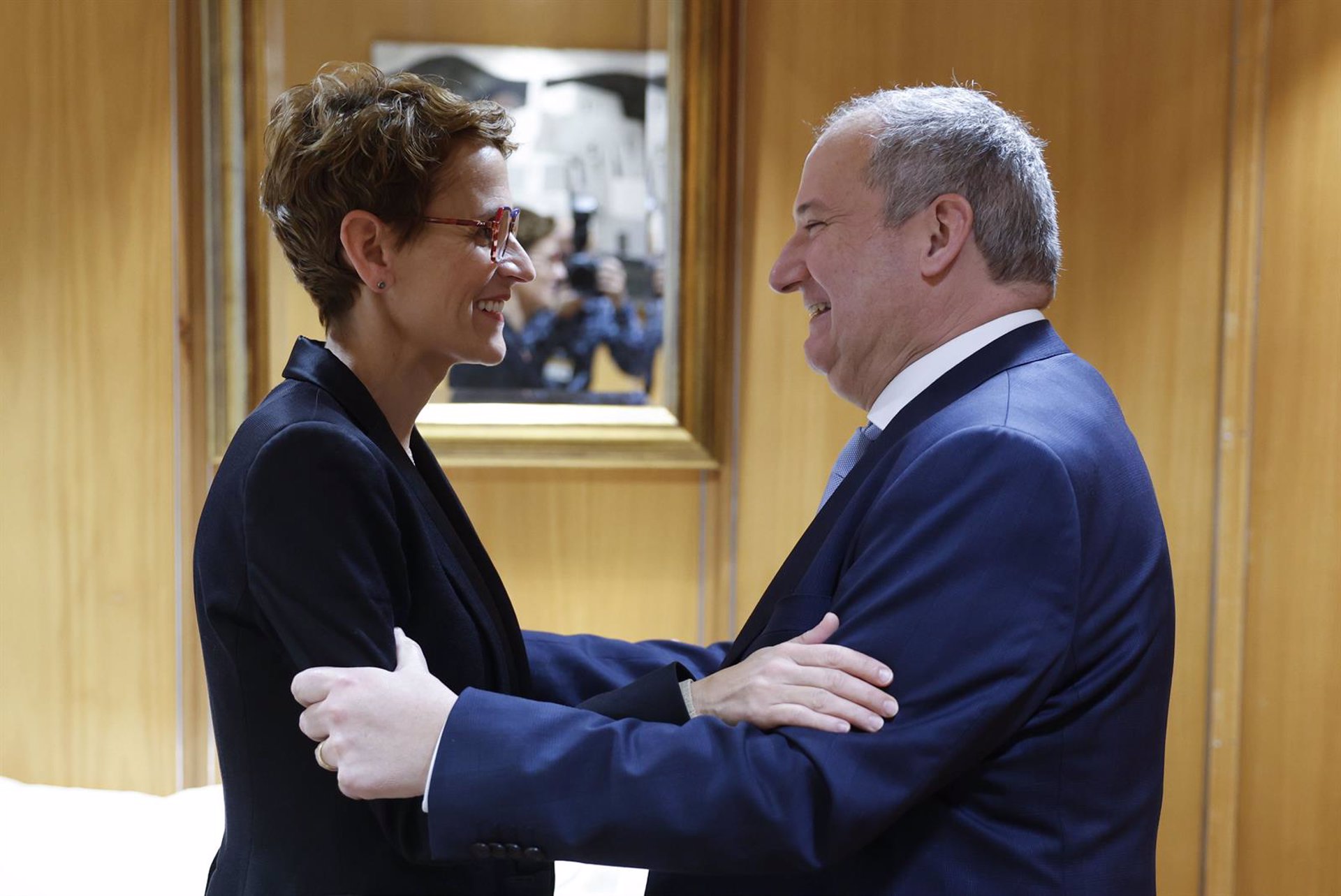 Chivite y Hereu coinciden en impulsar una transformación industrial digital «sostenible»