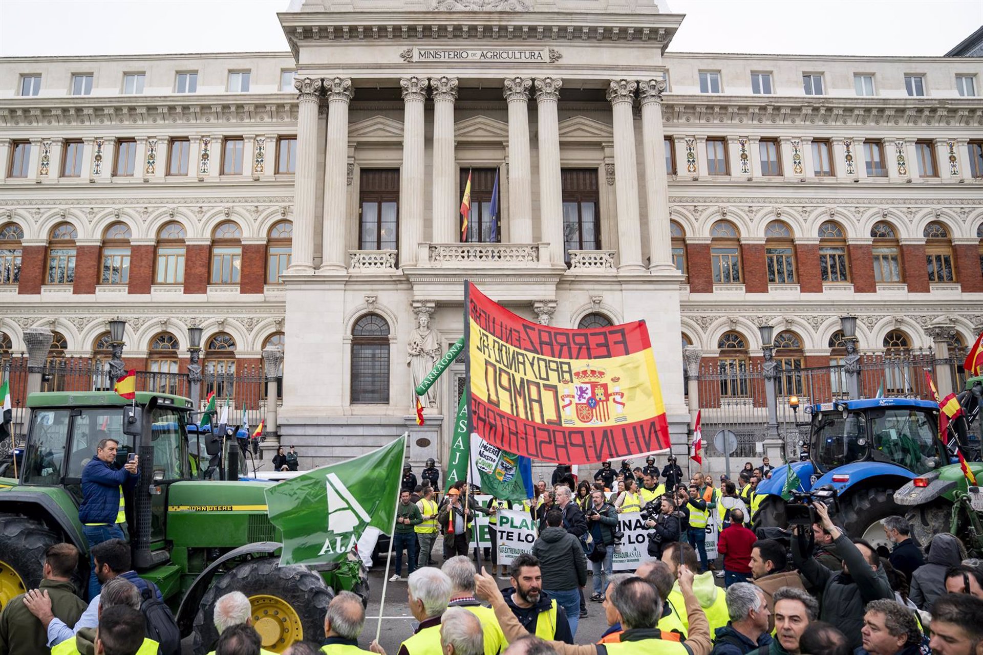 Planas reitera su «respeto» ante la manifestación del miércoles frente al Ministerio de Agricultura