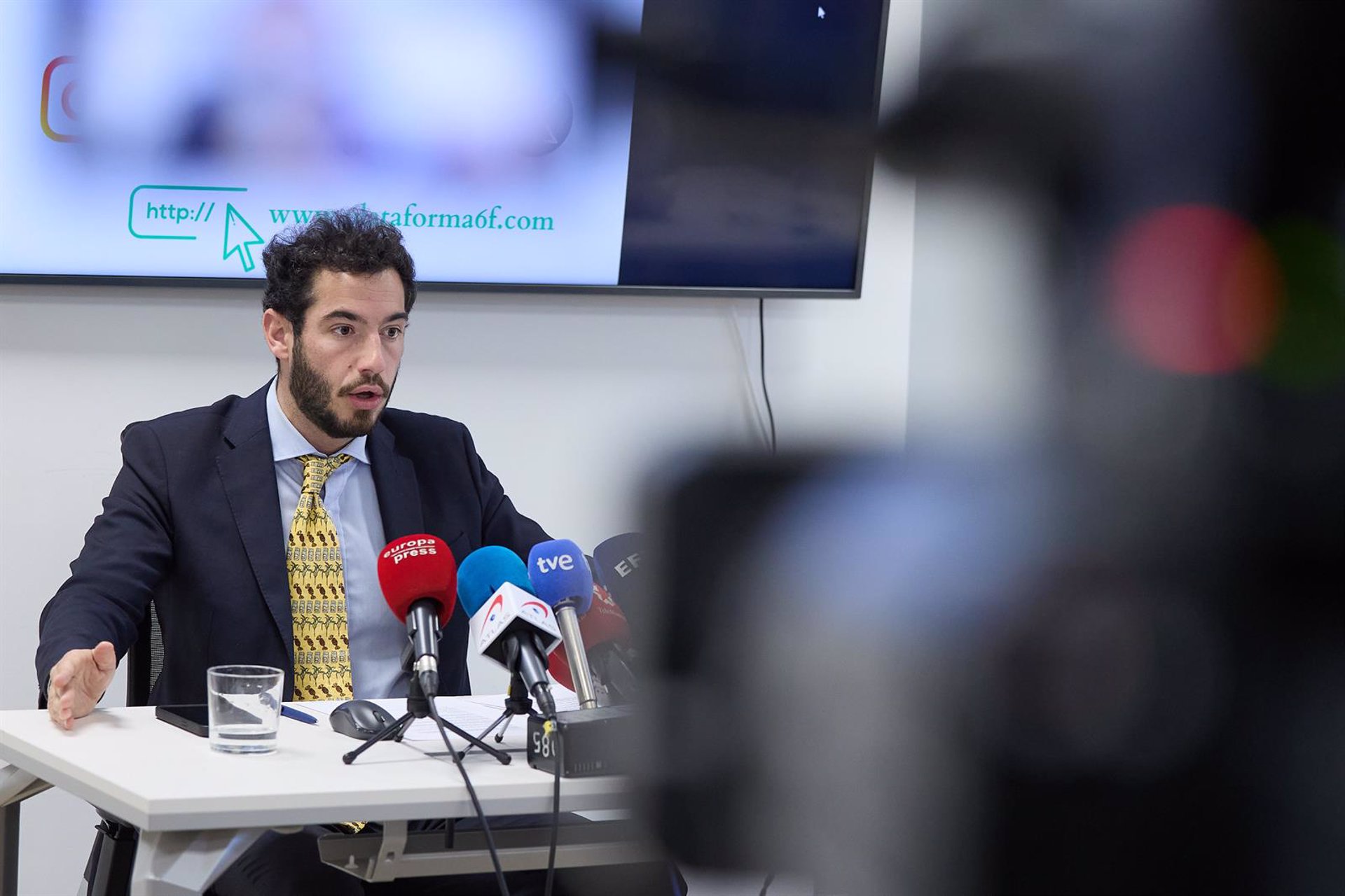 Xaime Da Pena renuncia como portavoz de la Plataforma 6-F debido a «politización» externa