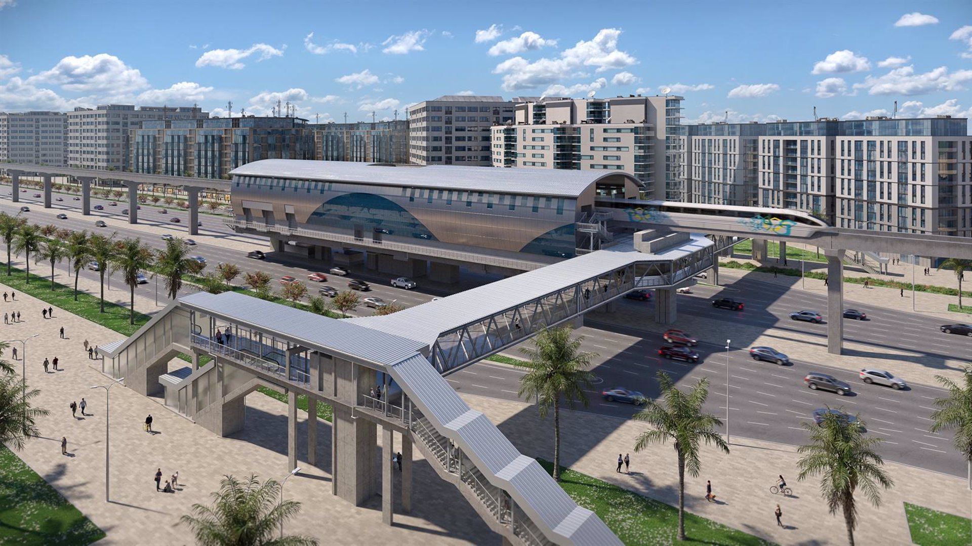 Sener diseña la red de monorraíl de El Cairo, la más larga sin conductor del mundo