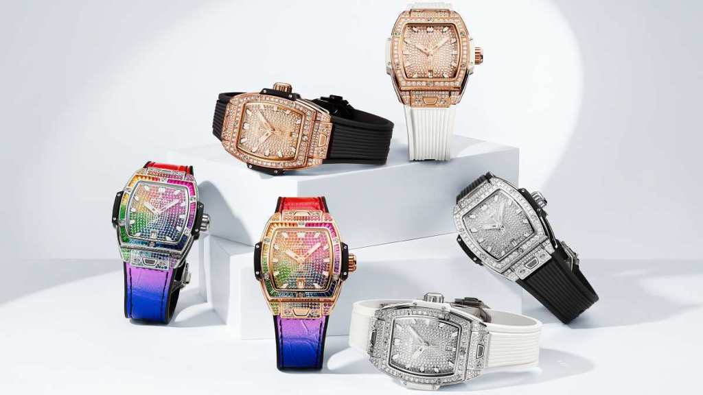 Los nuevos relojes femeninos de Hublot emiten más luz que una bombilla