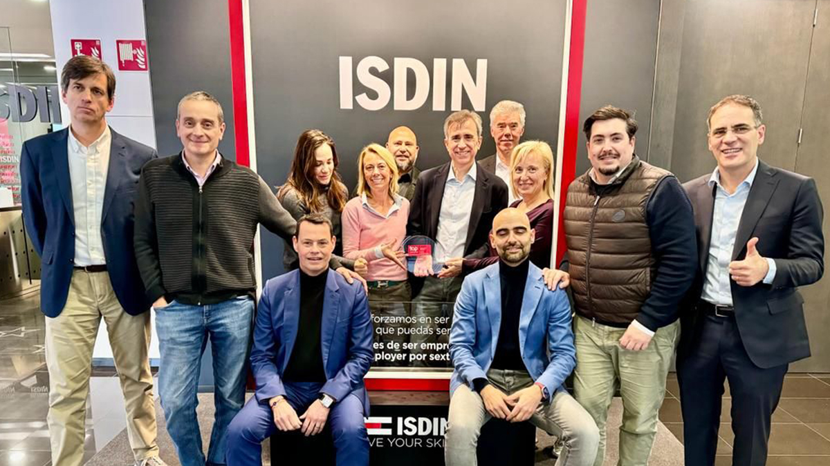 ISDIN, certificada como una de las mejores compañías para trabajar en España por sexto año consecutivo