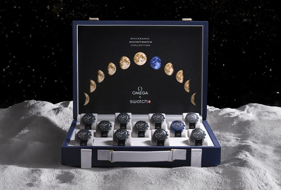 La subasta de MoonSwatch Moonshine Gold recauda casi 600.000 euros