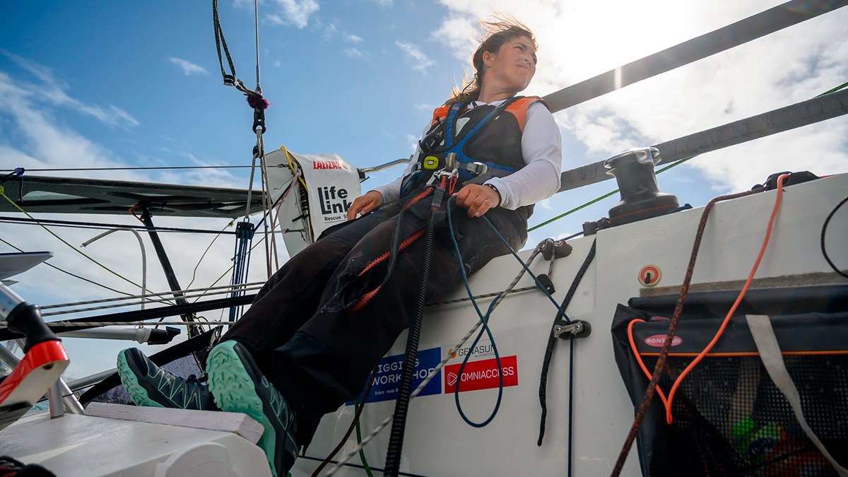 Aina Bauzà, a 1.500 millas de completar su travesía en solitario