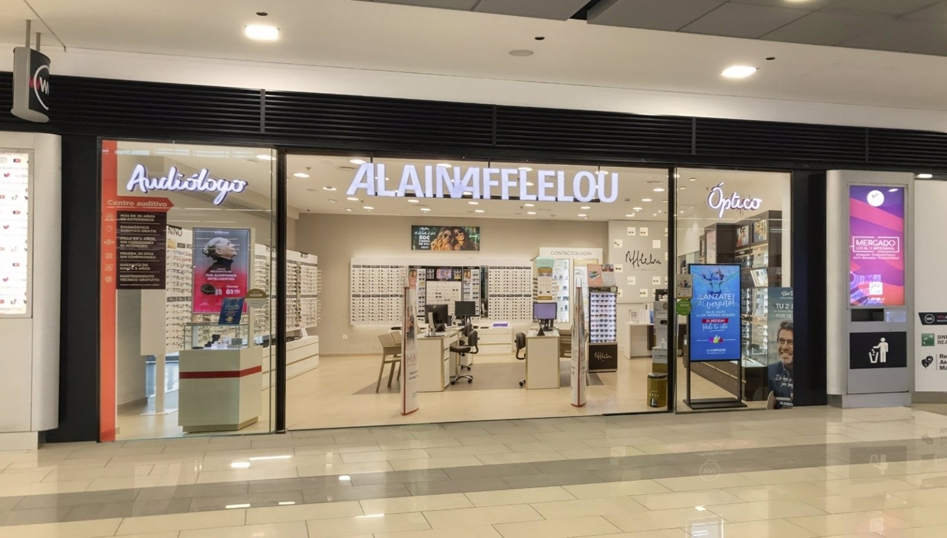 Alain Afflelou crece en España tras alcanzar las 354 ópticas y los 142 puntos de audiología en marzo