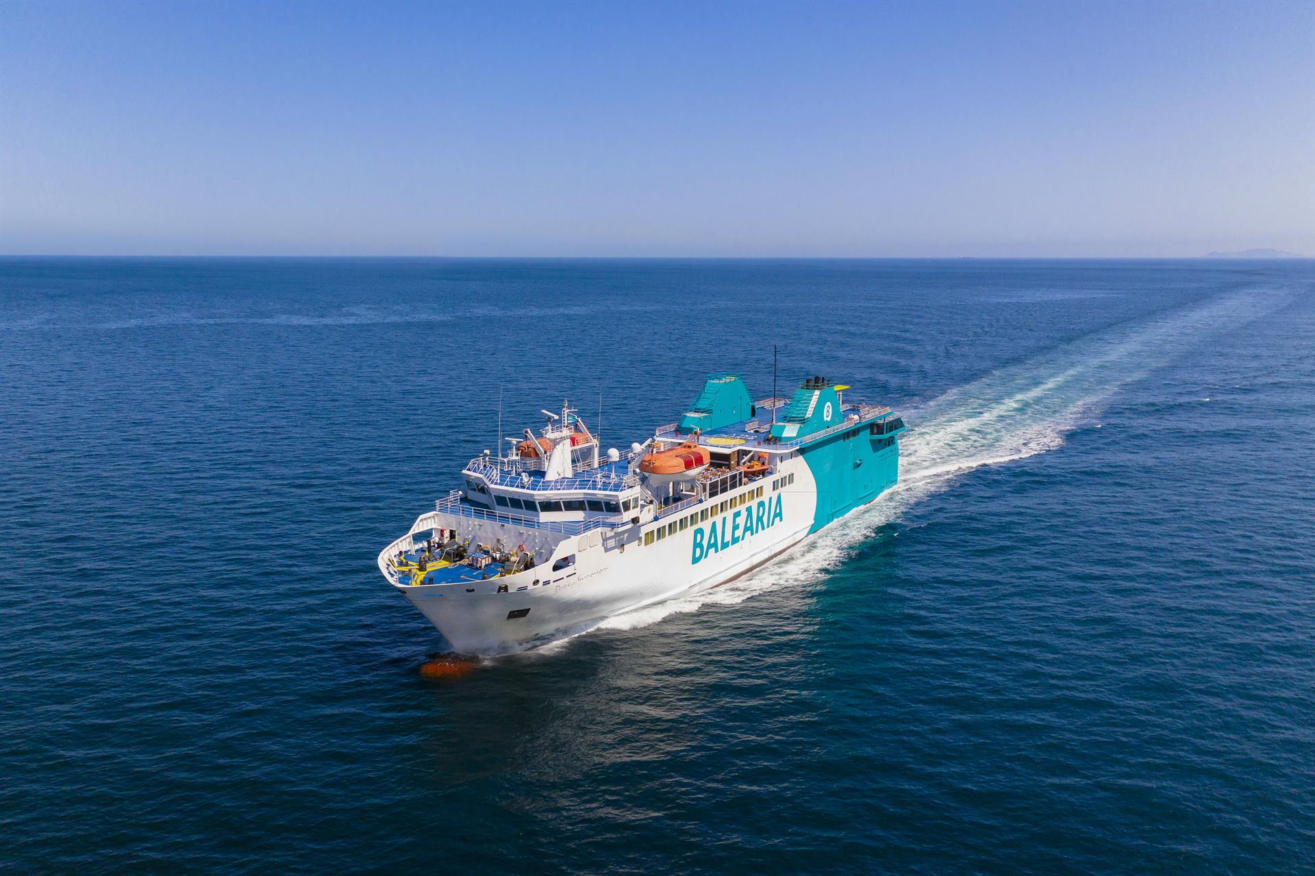 Baleària invierte más de 3 millones de euros en mejorar la ecoeficiencia del ferry ‘Pasión por Formentera’