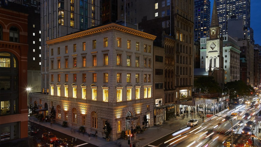 Así es el lujoso hotel de Nueva York que se puede reservar como una mansión privada de 21 habitaciones