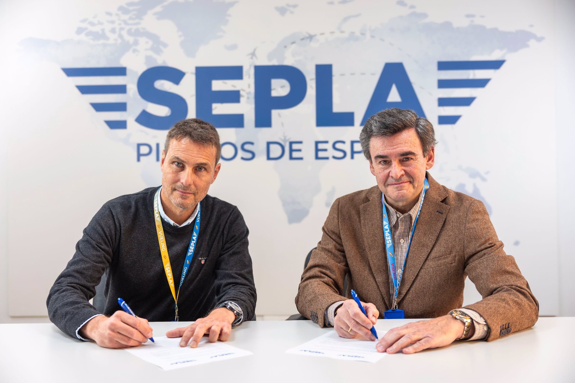 Los pilotos de Iberia y Vueling crean la primera alianza intersindical de Sepla en IAG