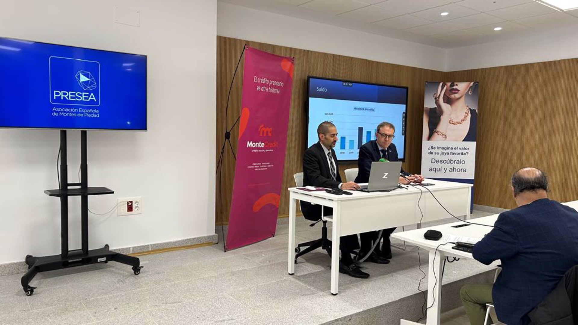 Los Montes de Piedad elevan su saldo crediticio un 3,5% en 2023, hasta 155 millones de euros