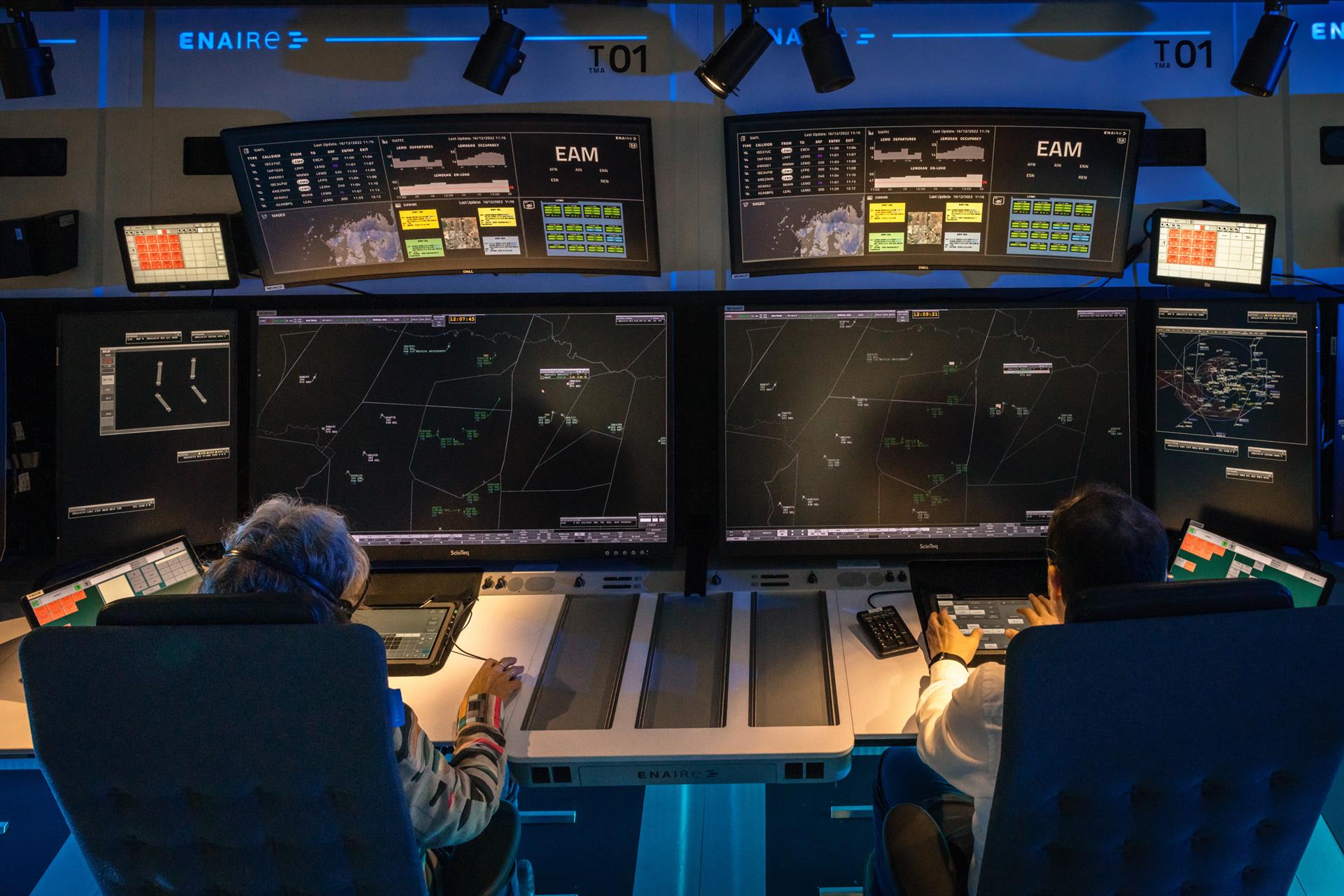 Enaire destina unos 5 millones a mejorar la eficiencia de sus sistemas de comunicaciones de voz