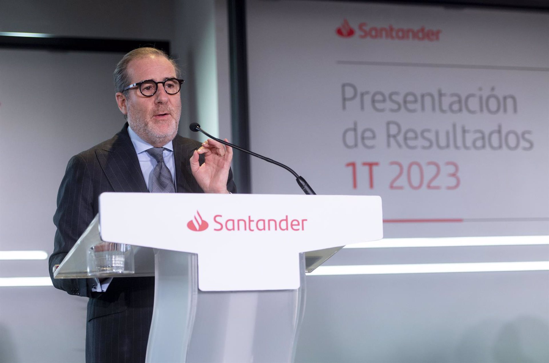 Santander España tuvo un primer trimestre «muy sólido» con una recuperación de la demanda de crédito