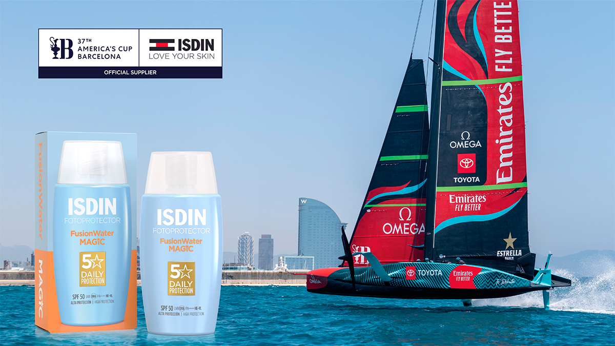 ISDIN, fotoprotección oficial de la America’s Cup de Barcelona