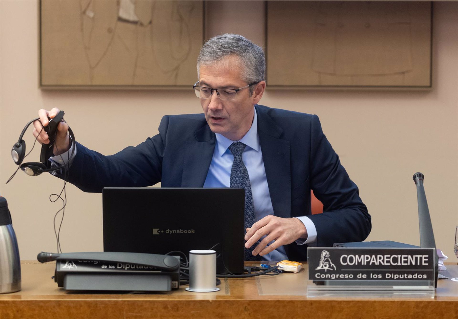 De Cos (BdE) desvincula la fusión de BBVA y Sabadell del debate sobre concentración bancaria y competencia