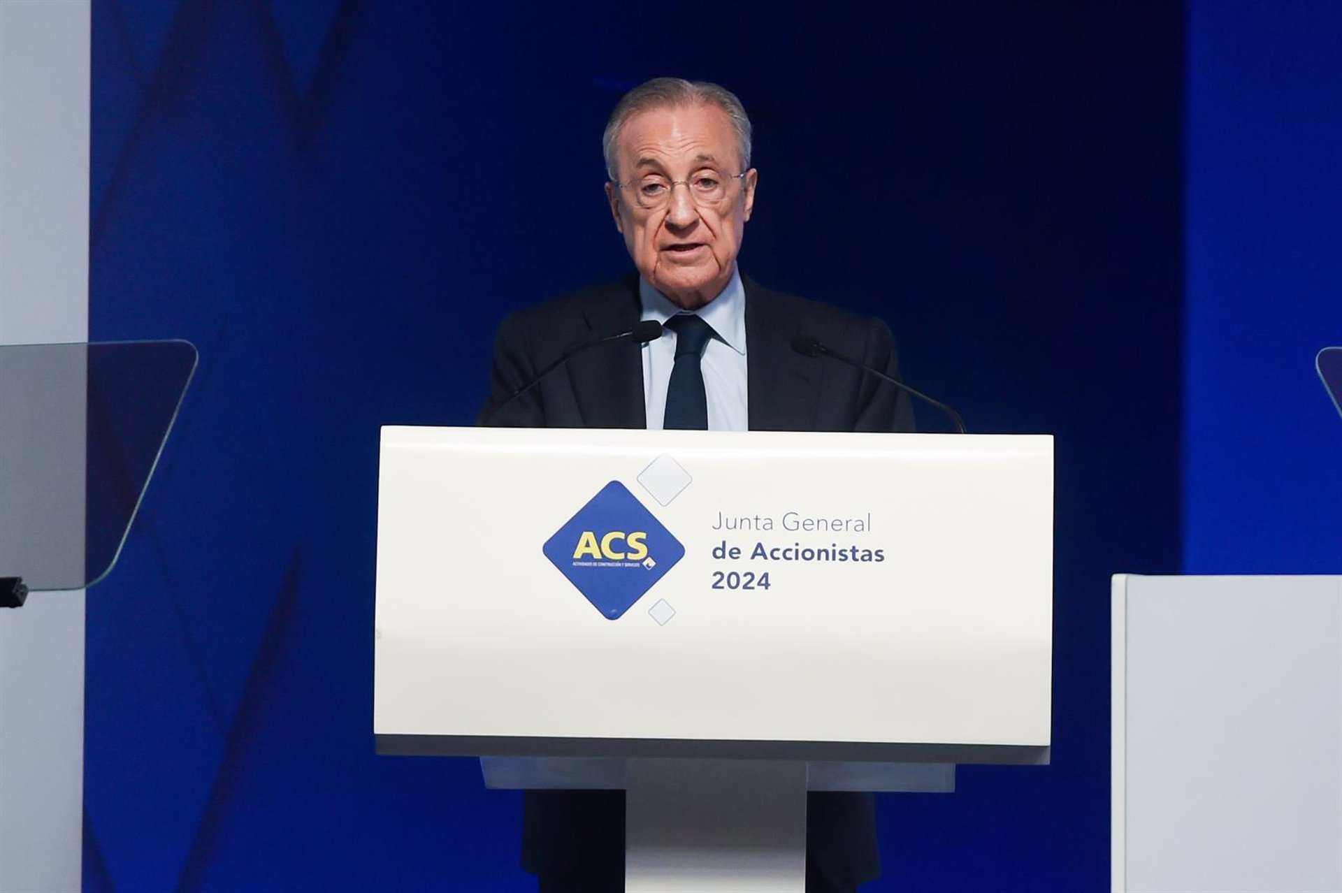 Florentino Pérez no contempla «ahora mismo» que ACS cotice en Estados Unidos y siga los pasos de Ferrovial