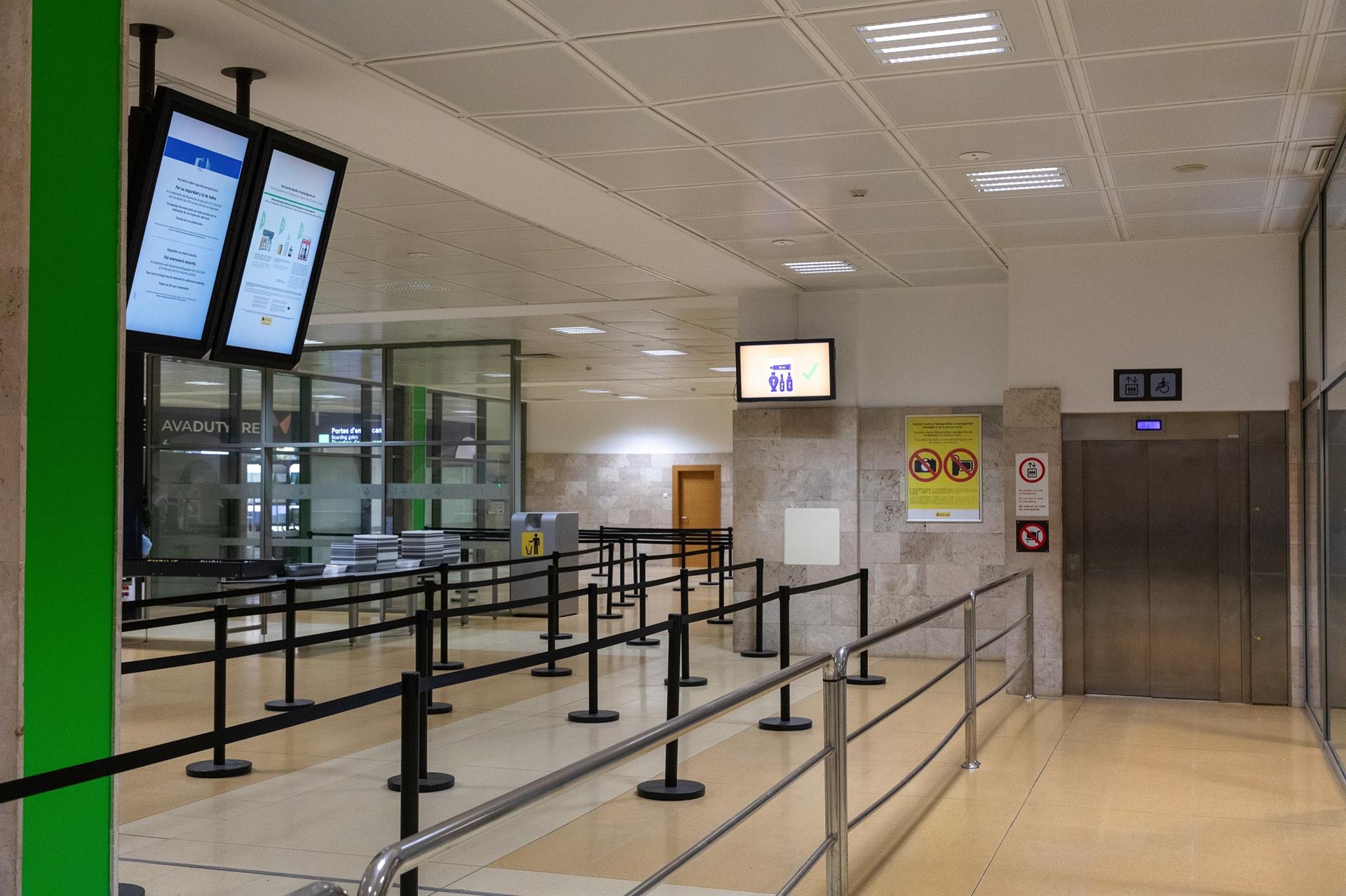 Adjudicada la ampliación de los controles de seguridad del Aeropuerto de Girona por 735.000 euros