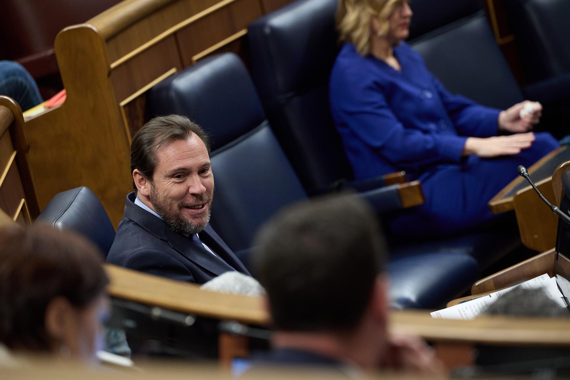 Óscar Puente reitera el compromiso del Gobierno de acabar el Corredor Mediterráneo en 2030