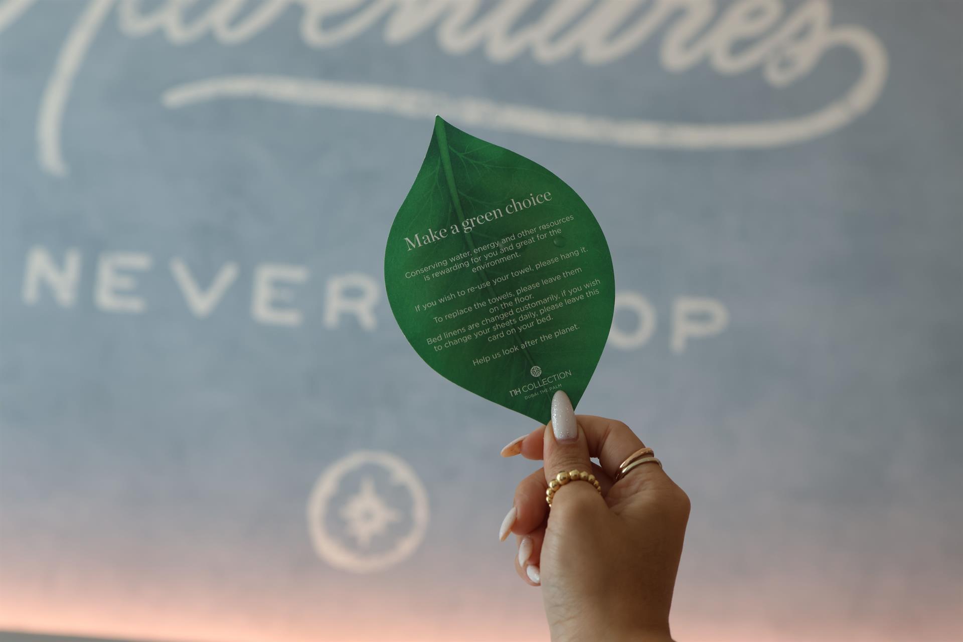 NH Collection Dubai The Palm es el primer hotel de Dubái con habitaciones veganas