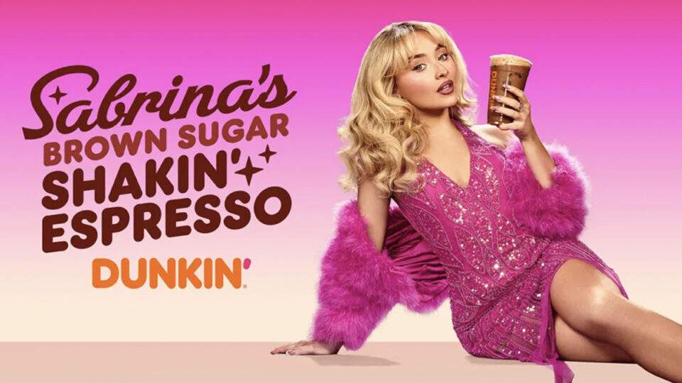 Sabrina Carpenter y Dunkin’ Donuts agitan el año con su nuevo ‘espresso