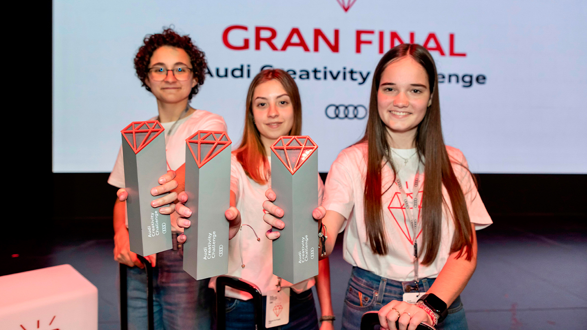 La novena edición del Audi Creativity Challenge otorga la victoria a la aplicación “HER”, del equipo del colegio logroñés La Enseñanza