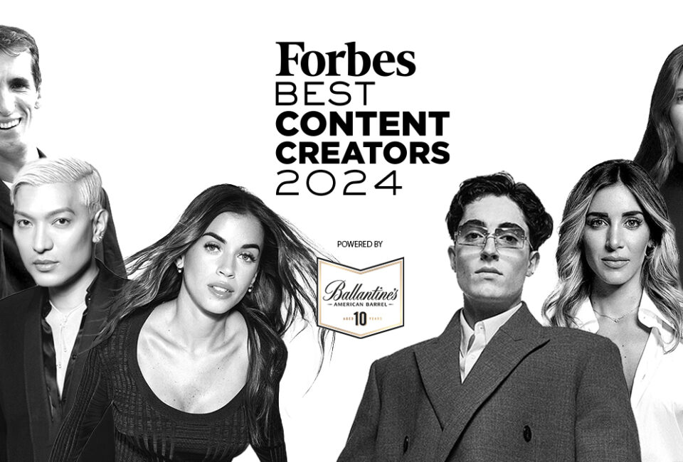 Lista Forbes | Best Content Creators 2024