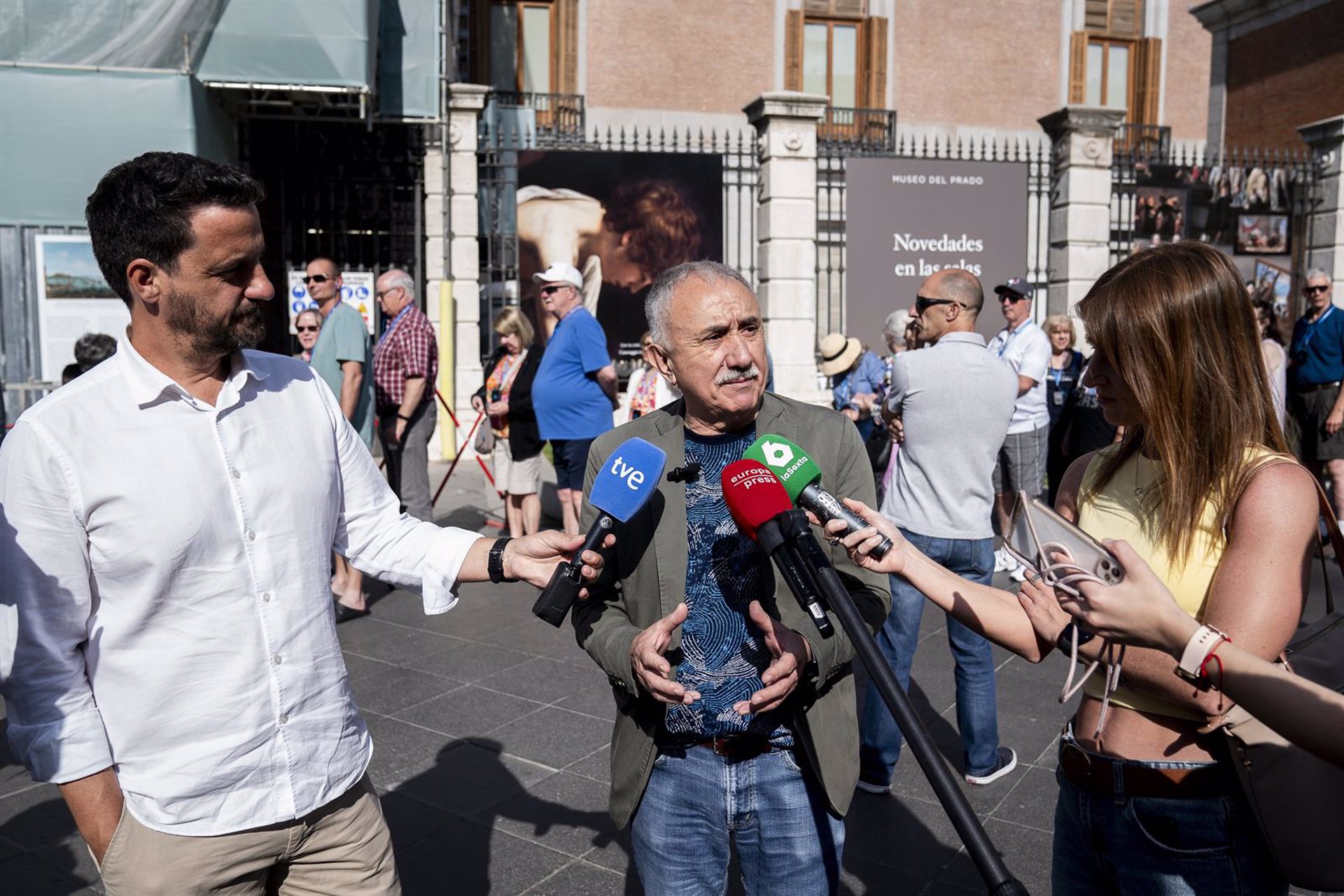 Sordo (CCOO) y Álvarez (UGT) destacan la importancia de las elecciones europeas para España y animan a votar