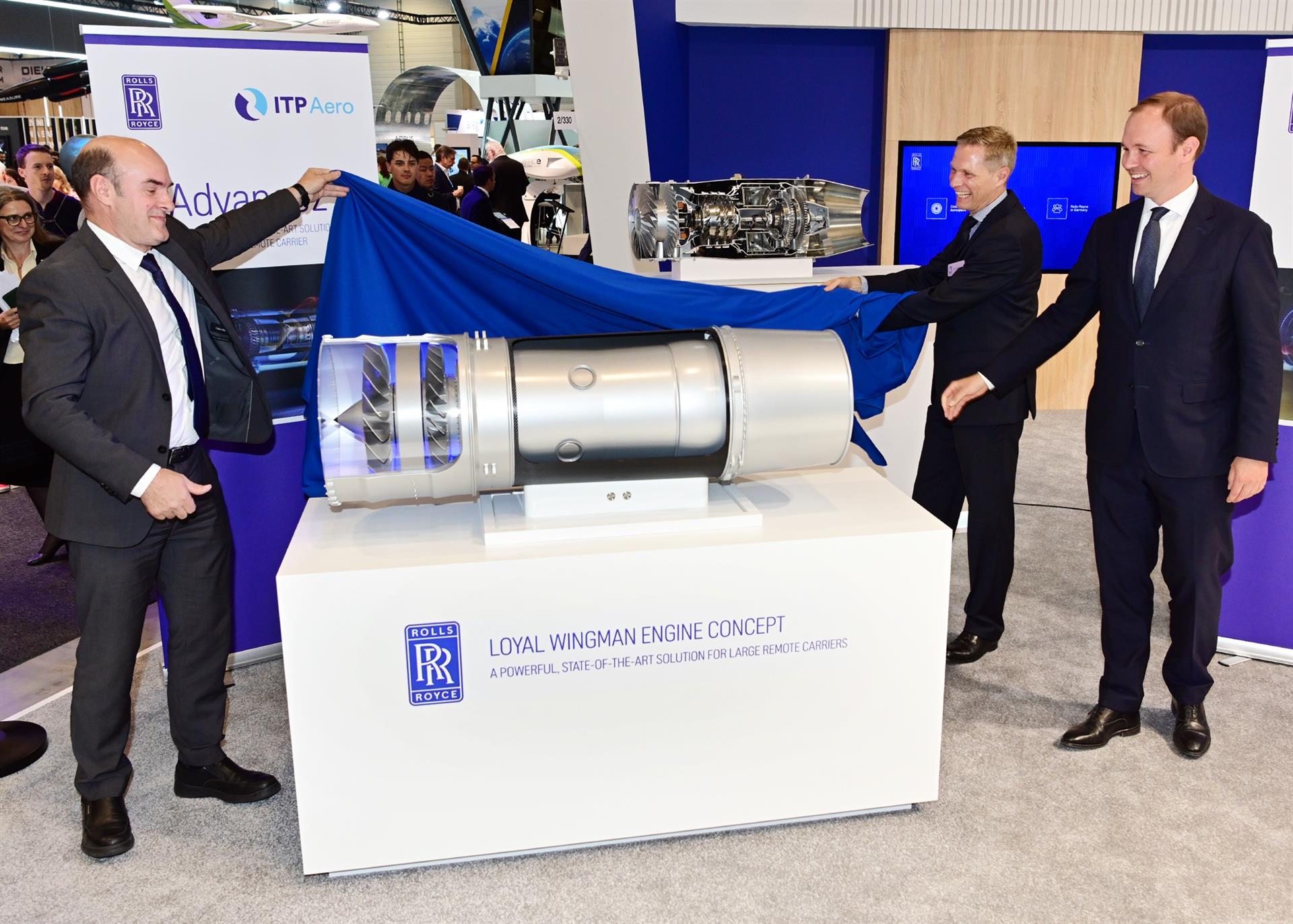 ITP Aero y Rolls-Royce Deutschland colaborarán para crear un motor Wingman para futuros grandes aviones no tripulados