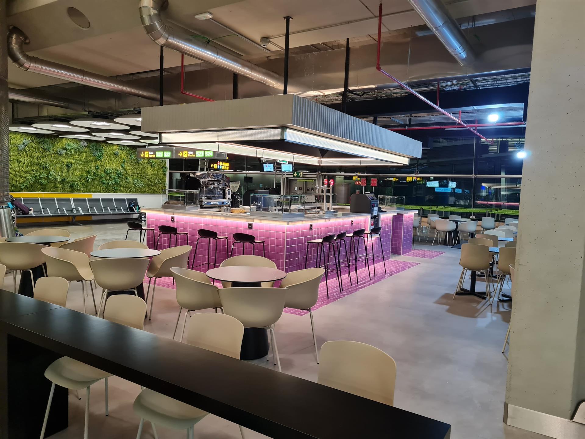 El aeropuerto de Barajas estrena nueva restauración con la apertura de Arzábal Market