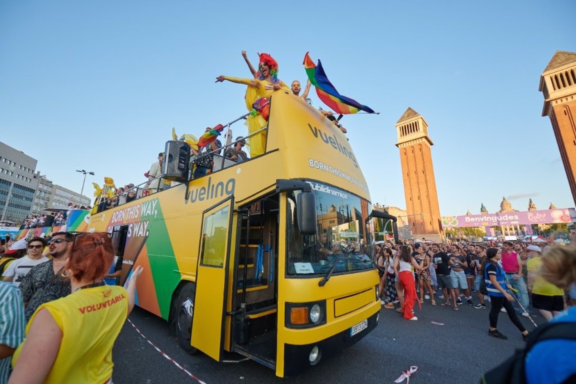 Vueling tendrá una carroza en el desfile del Pride! BCN