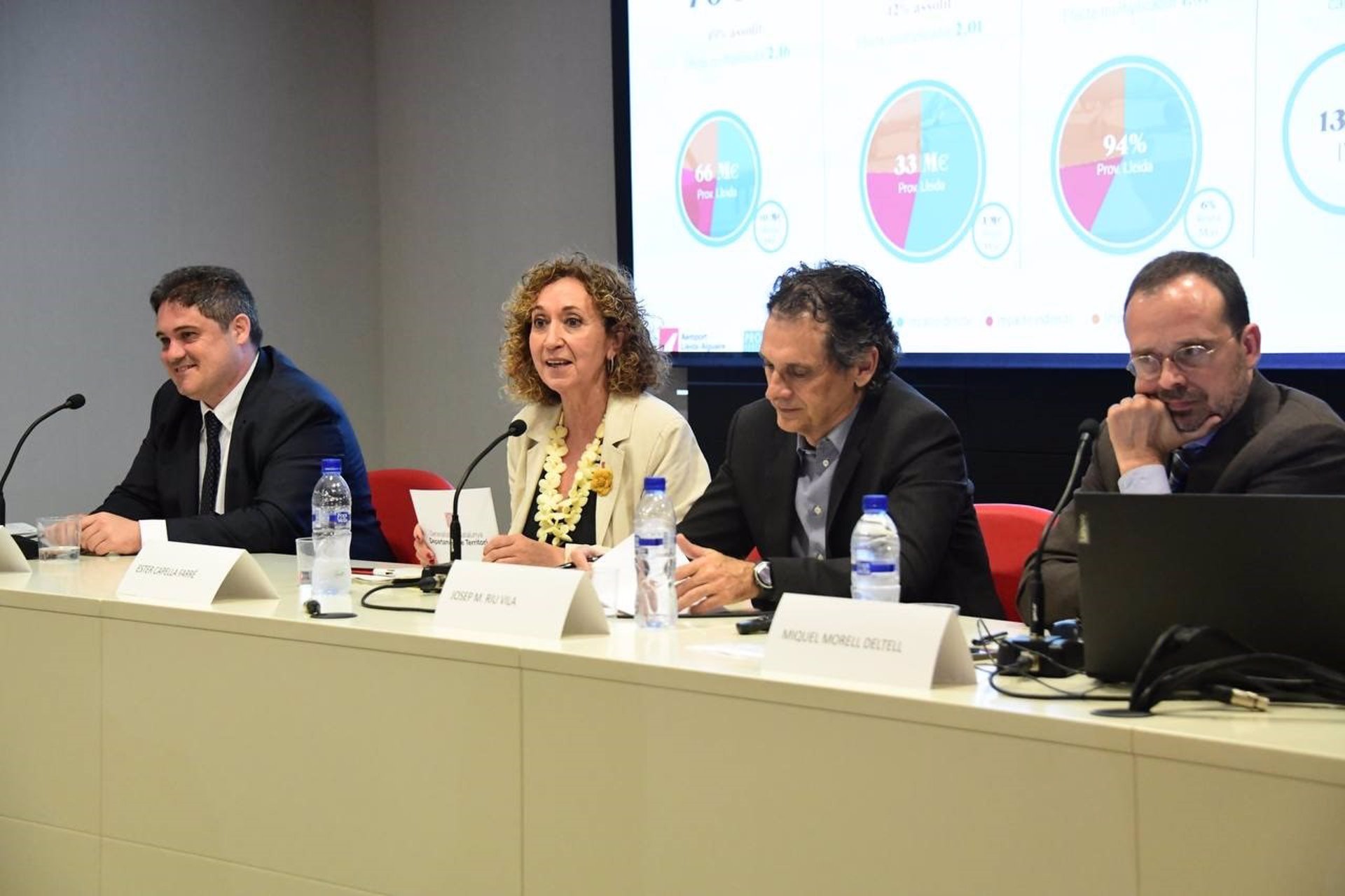 El Aeropuerto de Lleida-Alguaire prevé generar 76 millones anuales en los próximos tres años