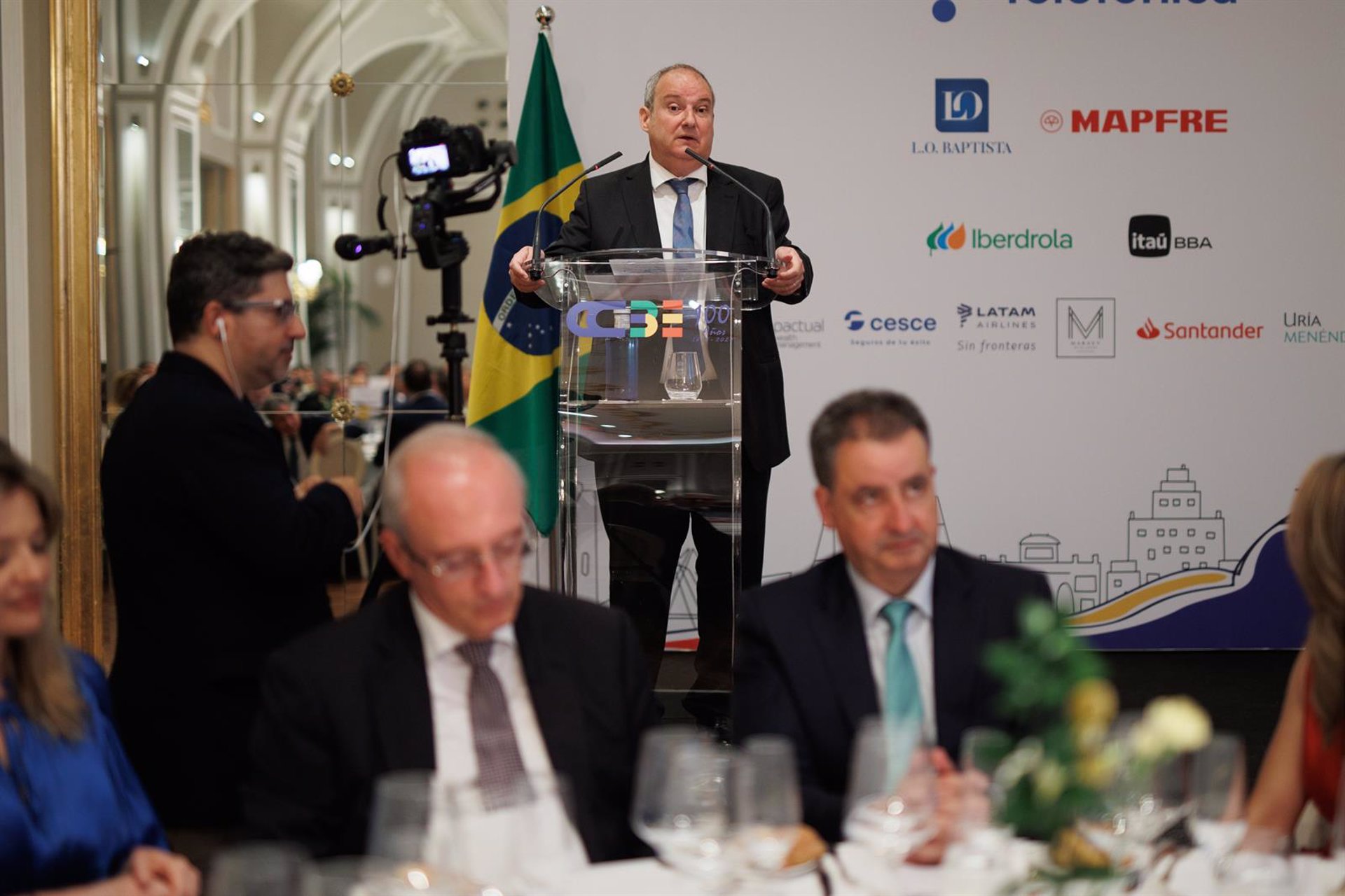 La Cámara de Comercio Brasil-España realza la relación estratégica de ambos países en su 100 aniversario