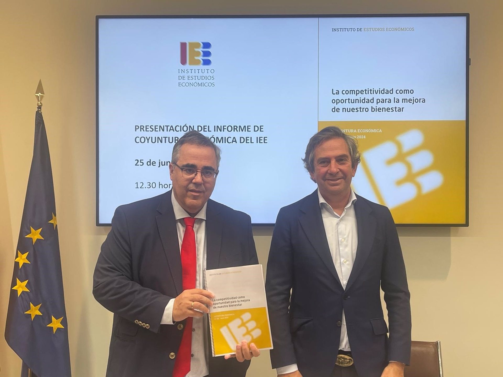 El IEE mejora al 2,3% su previsión para la economía española este año y prevé un crecimiento del 1,8% en 2025