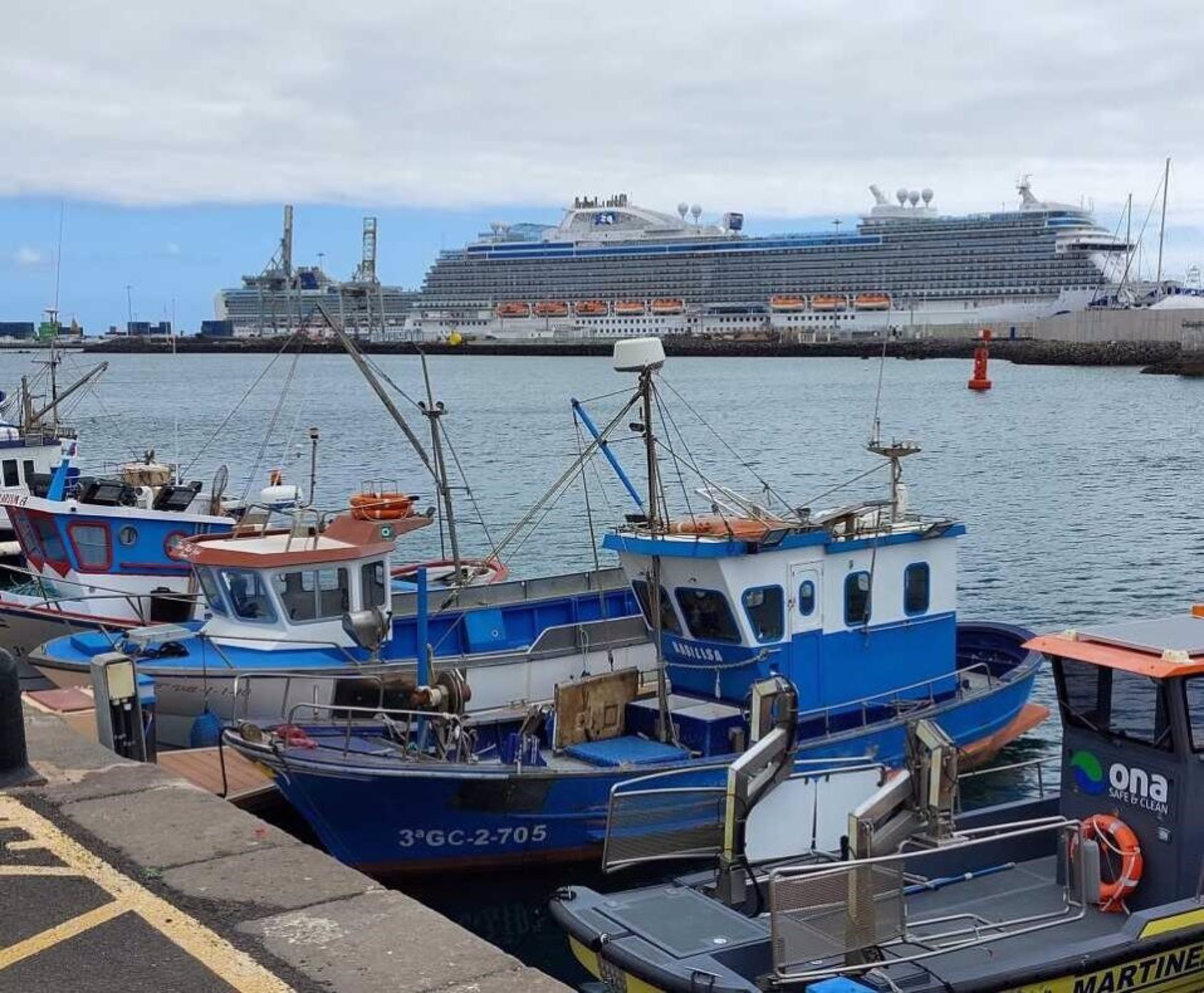 Arrecife (Lanzarote) recibe casi 279.000 cruceristas hasta mayo, un 11,7% más