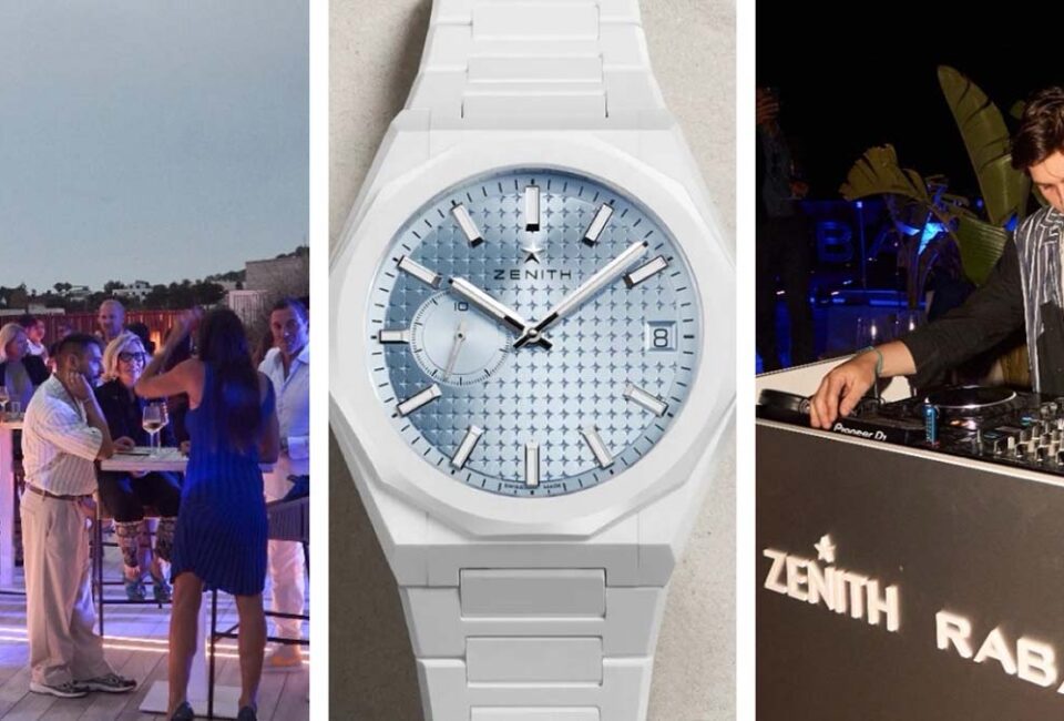 Rabat y Zenith detienen el tiempo en Ibiza con un reloj de edición limitada
