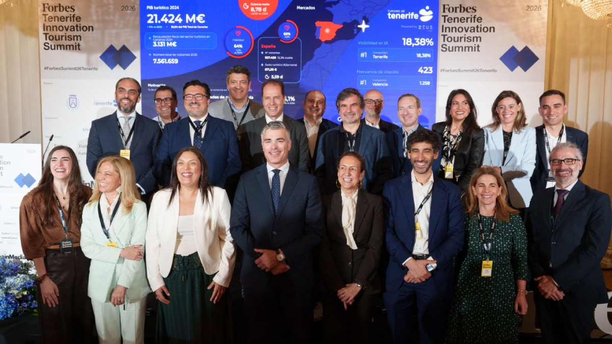 Forbes Tenerife Innovation Tourism Summit 2026 impulsa el nuevo modelo turístico global: "En Tenerife hemos decidido liderar el cambio"