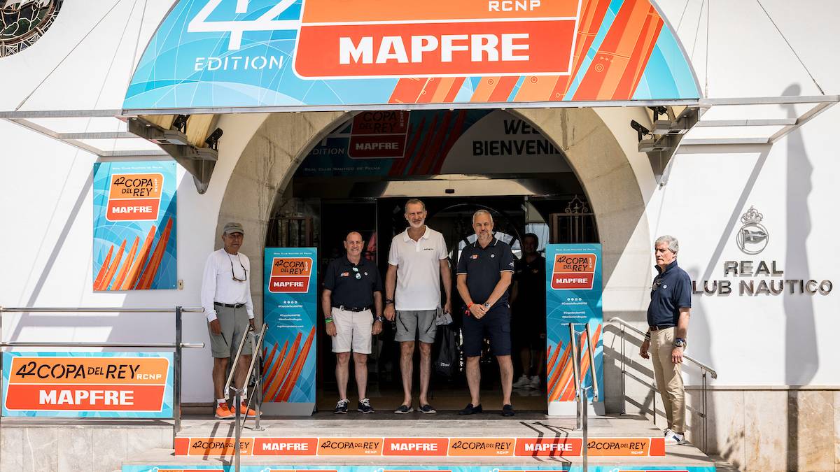 Arranca la I jornada de la 42 Copa del Rey MAPFRE con Felipe VI compitiendo sobre el Aifos