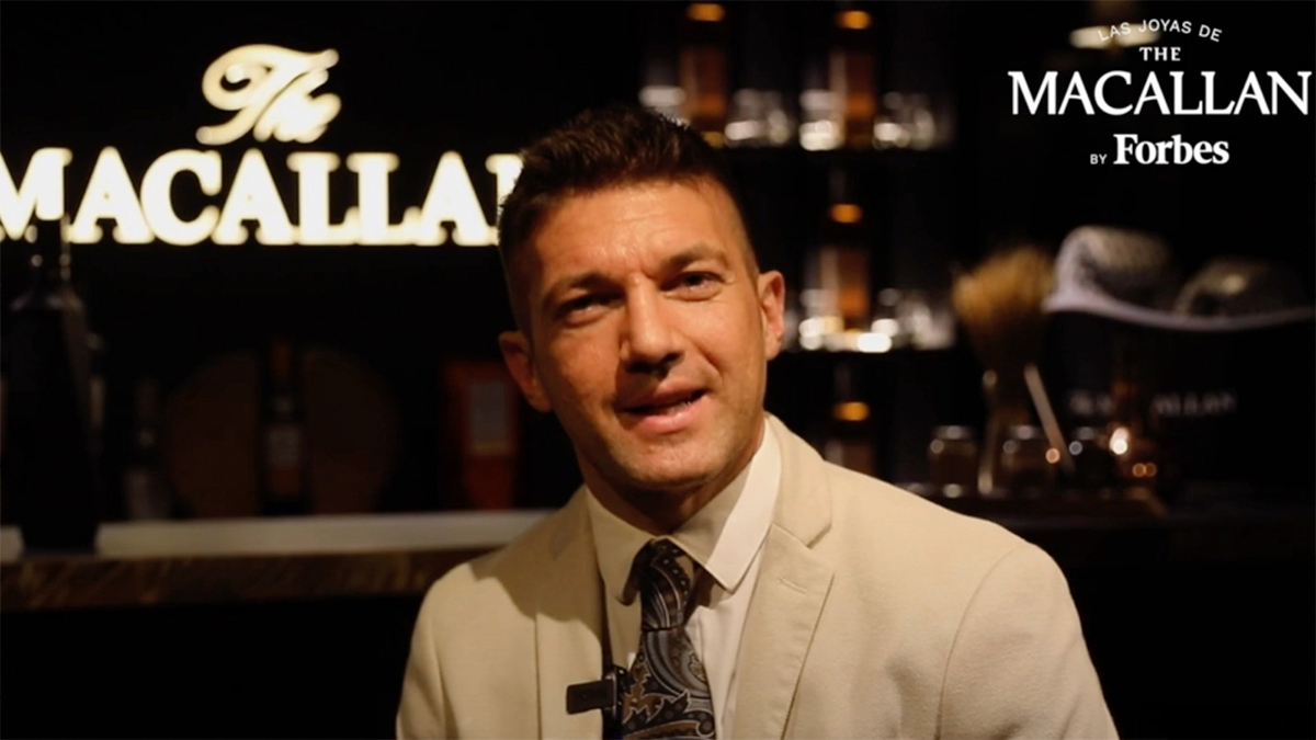 Las joyas de The Macallan by Forbes | Andrea Senna, Brand Ambassador de The Macallan