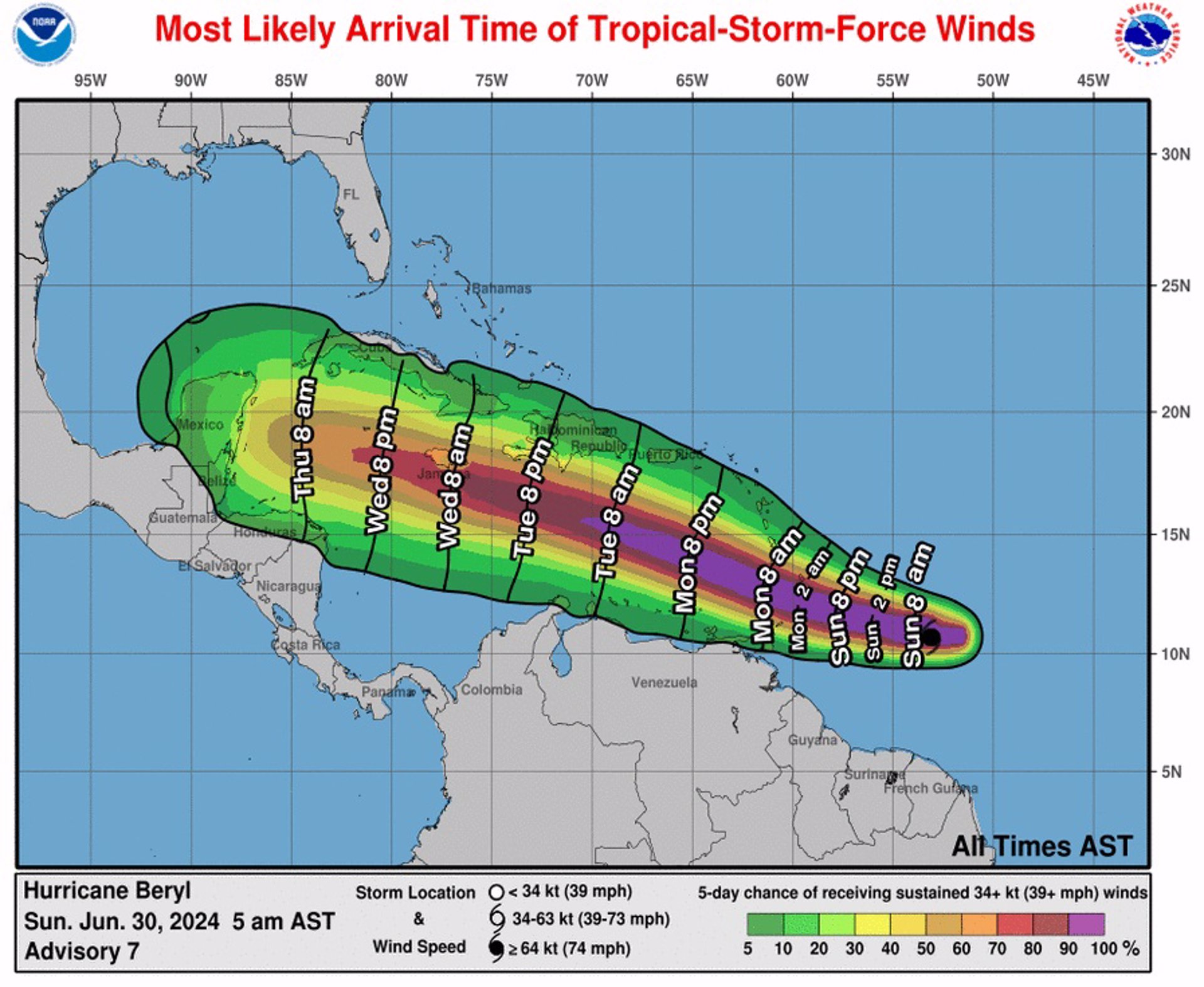 El impacto del huracán ‘Beryl’ amenaza la demanda turística a corto plazo del Caribe, según Mabrian