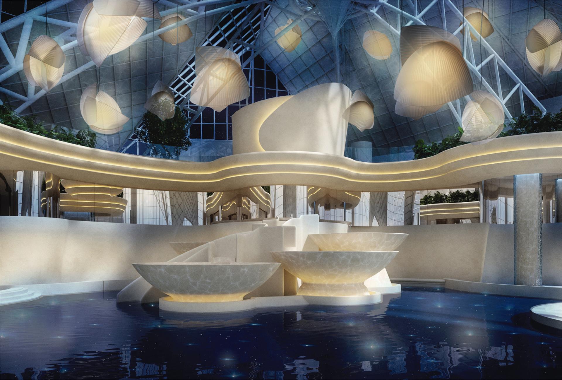 Caldea abrirá la gran laguna al público el 27 de julio con instalaciones renovadas