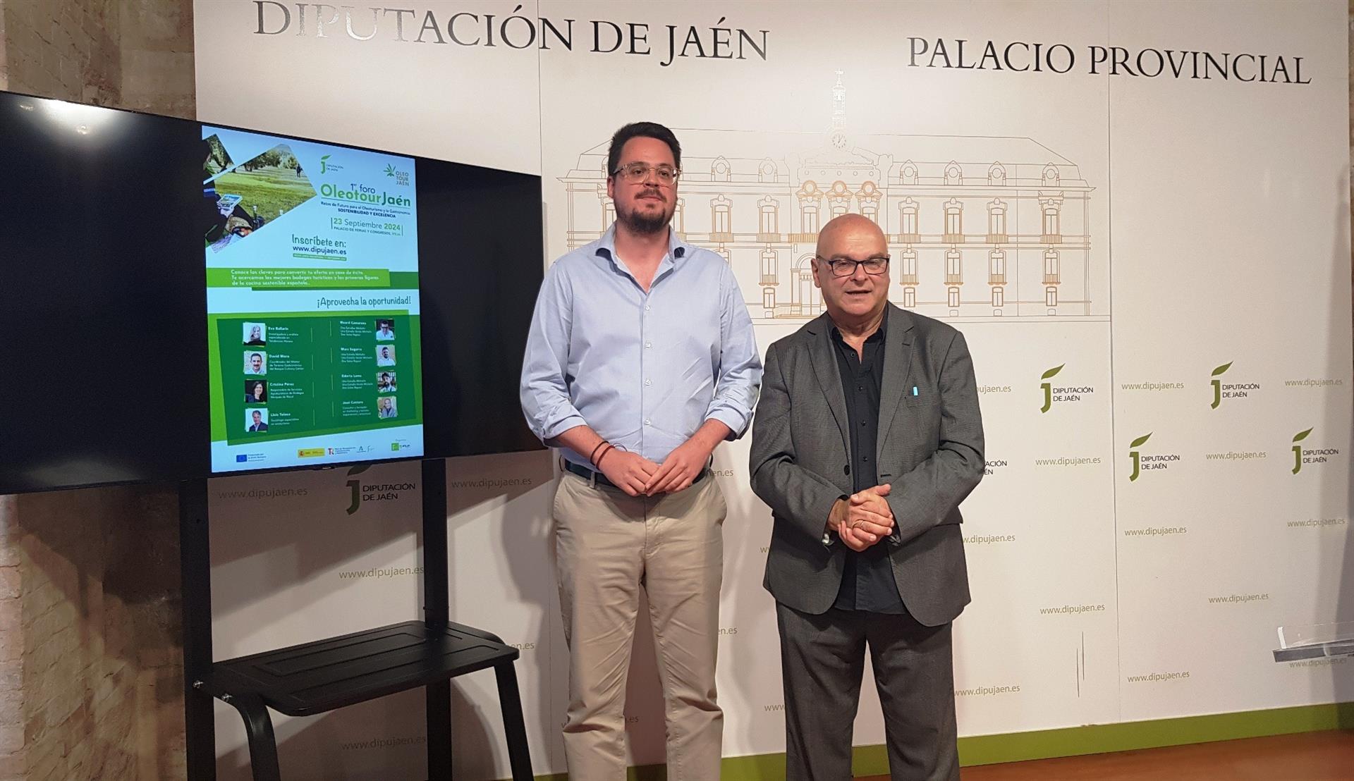 Expertos en turismo gastronómico y oleoturismo participarán en el primer Foro Oleotour Jaén