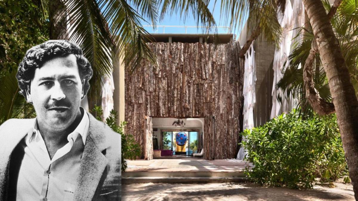 La casa de Pablo Escobar en la que te puedes alojar en Tulum (México)